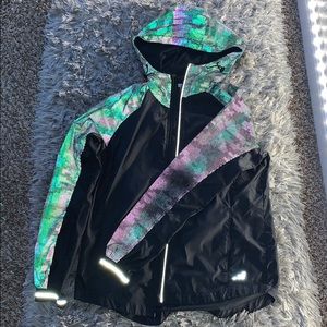 Women’s Holographic Athletic Windbreaker